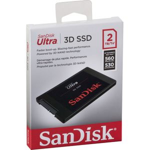 SanDisk SSD Ultra 3D 2TB R/W 560/530 MBs SDSSDH3-2T00-G30 (2000 GB, 2.5""), SSD