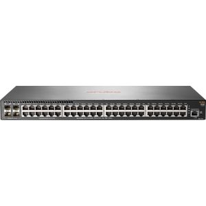 HPE 2930f-48g-4sfp+ (48 ports), Netwerkschakelaar, Zwart