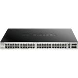 D-Link DGS-3130-54TS/E netwerk-switch Managed L3 Gigabit Ethernet (10/100/1000) Grijs