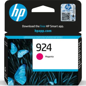 HP 924 Magenta Original Ink Cartridge inktcartridge 1 stuk(s) Origineel Normaal rendement