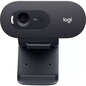 Logitech C505e (0.90 Mpx), Webcam, Zwart