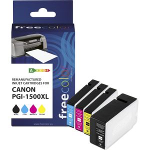 Inktcartridges - Zwart - Cyaan - Magenta - Geel - Gereviseerd - Canon Maxify