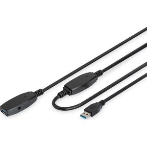 Digitus USB A-USB A (10 m, USB 3.0), USB-kabel
