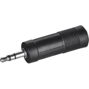 SSQ HA2 - Adapter 6 3 mm stereo jackplug - 3 5 mm stereo jackplug, Audiokabel