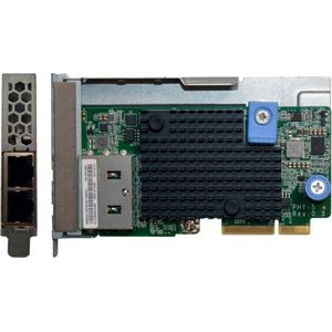 Lenovo DCG ThinkSystem 10Gb 2-poorts Base-T LOM (Ethernet), Netwerkkaarten, Groen, Zilver