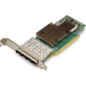 Lenovo ThinkSystem Broadcom 57504 10/25GbE SF (PCI Express 4.0 x16), Netwerkkaarten, Zilver