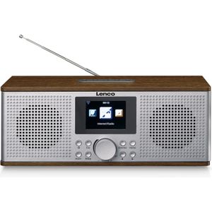 Lenco DIR-170 (Internet radio, DAB+, Bluetooth), Radio, Zilver