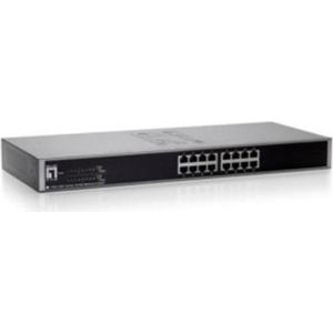 LevelOne FSW-1650 netwerk-switch Unmanaged Fast Ethernet (10/100) Grijs