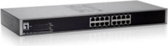 LevelOne FSW-1650 netwerk-switch Unmanaged Fast Ethernet (10/100) Grijs