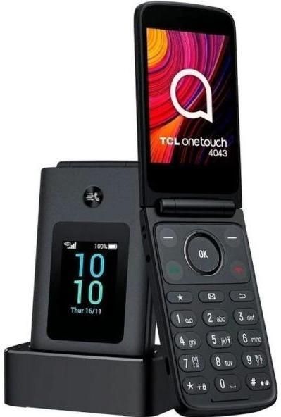 TCL - Onetouch 4041G - Mobiele Telefoon - Met Houder - Dual Nano-SIM - 1,8 inch Display