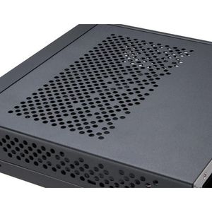 Akasa Cypher SPX Dunne Mini-ITX behuizing, OEM (Dunne Mini ITX), PC-behuizing, Zwart