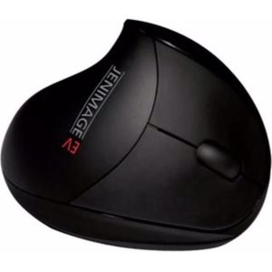 Jenimage Ergo verticaal (Draadloze), Muis, Zwart