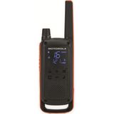 Motorola PMR portofoon TLKR T82 188 (10 km), Walkietalkie, Oranje, Zwart