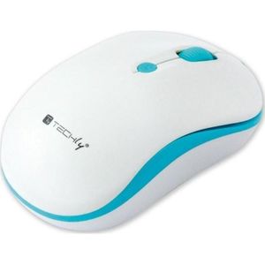 Techly IM 1600-WT-WBW muis Ambidextrous RF Draadloos Optisch 1600 DPI