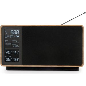 Thomson Speaker + Weather Station WS202 (FM, Bluetooth), Radio, Zwart