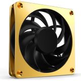 Alphacool - Apex Stealth - Case Fan - Goud/Zwart - Metalen Frame