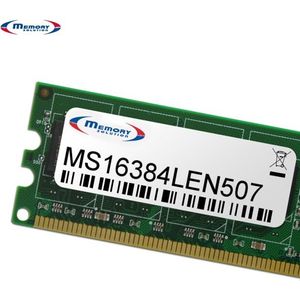 Memorysolution Memory Solution MS16384LEN507. RAM-Speicher: 16 GB, Komponente für: PC / Server, Speicherkanäle: ... (Lenovo Systeem x3630 M4 (7158)), RAM Modelspecifiek