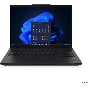Lenovo ThinkPad L14 Gen 6 (14", 512 GB, 16 GB, DE, AMD Ryzen AI 5 PRO 340), Notebook, Zwart