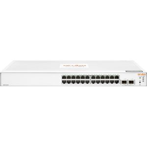 HPE Aruba schakelaar IOn 1830 24G (24 ports), Netwerkschakelaar, Grijs
