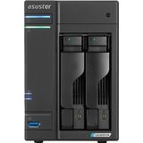 Asustor - AS6702T - NAS - Zwart - Intel Celeron N5105 Quad-Core Processor