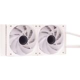 Itek - HYDRO CUBE 240W - CPU Waterkoeler - Wit - Vloeistofkoeling