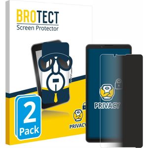 BROTECT Sichtschutzfolie für Sony Xperia 10 VII Anti-Spy Privacy Folie Blaulicht-Schutz (2 Stuk, Sony Xperia 10 II), Smartphone beschermfolie