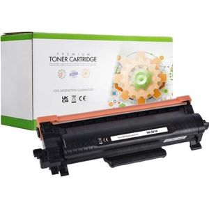 Control, Toner, Compatibel statisch Brother TN-2510 (TN2510) tonercartridge, zwart (1.2K)