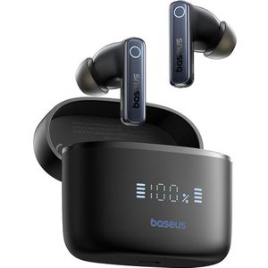 Baseus - Bowie 30 - Draadloze Koptelefoon - Cosmic Black - Bluetooth True Wireless
