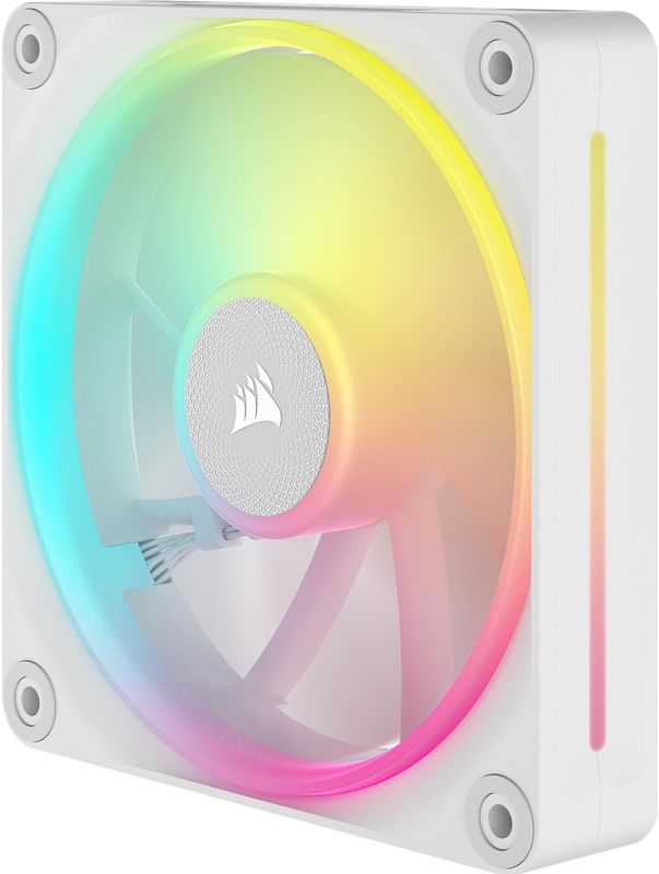 Corsair - LX140 - RGB Ventilator - Wit - 140 mm, iCUE LINK, Dubbele Lichtslangen