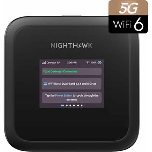 Netgear Nighthawk M3 Mobile Router, Router, Zwart