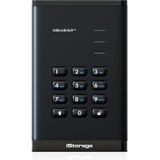 iStorage diskAshur3 HDD - Externe Harde Schijf - 500GB - USB - Zwart