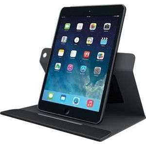 Logitech Turnaround Folio (iPad mini 2013 (2e generatie), iPad mini, iPad mini 2014 (3e generatie)), Tablethoes, Zwart