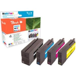 Peach 319950 inktcartridge Origineel Zwart, Cyaan, Magenta, Geel