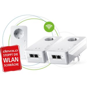 Devolo Magie 1 WiFi 2-1-3 (1200 Mbit/s), Powerline, Wit