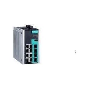 Moxa EDS-G512E-4GSFP - 12-poorts volledig Gigabit beheerde Ethernet-switch met 8 10/100 (12 ports), Netwerkschakelaar