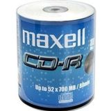 Maxell - CD-R 80Min - Optische Gegevensdrager - 100 Stuks