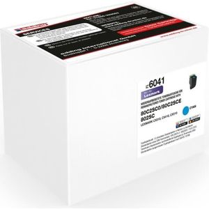 Edding, Toner, EDD-6041 cyaan toner vervangt LEXMARK 80C2SC0 - tonereenheid (C)