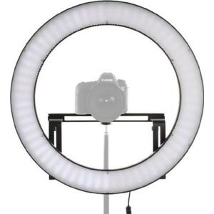 Falcon Eyes Bi-Colour LED Ring Lamp Dimbaar DVR-512DVC op 230V, Constant licht, Zwart