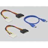 Delock - 41427 - Riser Card PCI Express x1 naar 4 x PCIe x16 - Inclusief 60cm USB-kabel