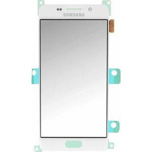 Samsung Galaxy A3 (2016) SM-A310F LCD wit. (Galaxy A3 (2016)), Onderdelen voor mobiele apparaten, Wit