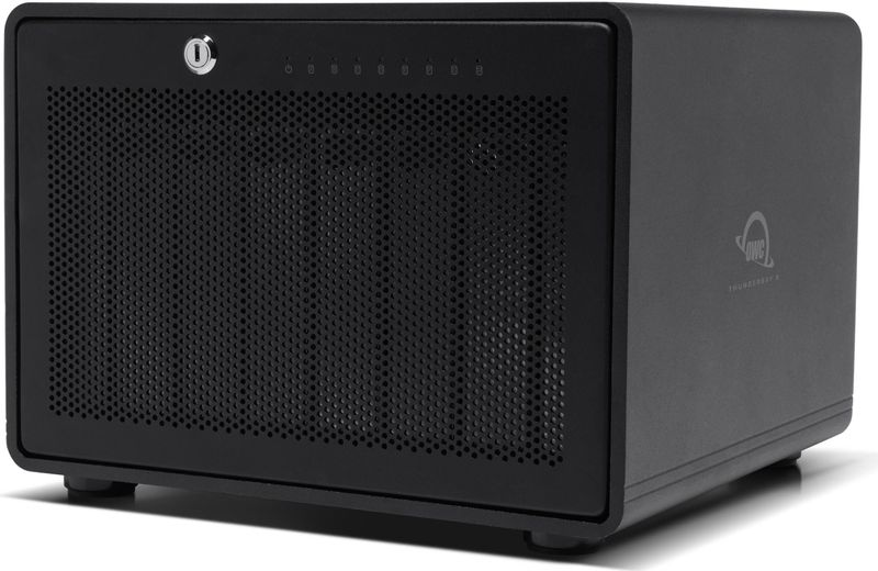 OWC - ThunderBay 8 - Harddisk Behuizing - Zwart - Tot 128 TB