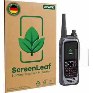 ScreenLeaf Schutzfolie nachhaltiger Displayschutz Display Schutz Folie Klar Transparent, Accessoires voor portofoons