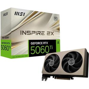 MSI GeForce RTX 5060 Ti 8G VENTUS 2X OC WIT (8 GB), Videokaart