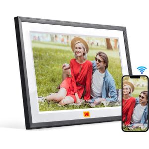 Kodak RCF-1018 (10.10", 1280 x 800 pixels), Digitaal fotolijstje, Wit, Zwart