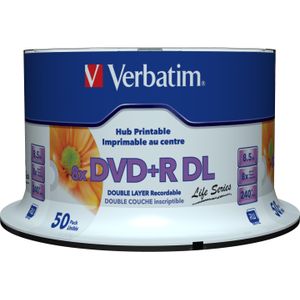 Verbatim Dvd+R (50 x), Optische gegevensdrager