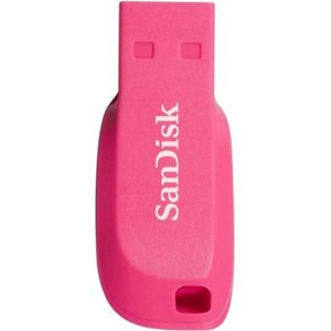 SanDisk - Cruzer Blade - USB-flashdrive - 16 GB - Electric Pink