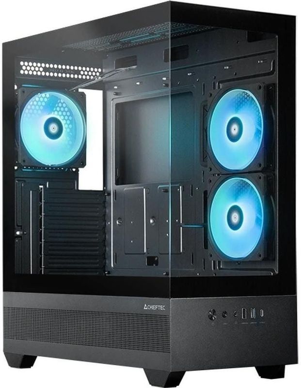 Chieftec GT-01B-OP computerbehuizing Midi Tower Zwart