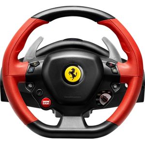 Thrustmaster Ferrari 458 Spider racestuur (Xbox One X, Xbox serie X, Xbox One S, Xbox serie S), Controller, Rood, Zwart