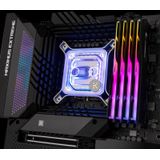 EK Water Blocks EK-Quantum Magnitude D-RGB - 1700 Nickel + Plexi