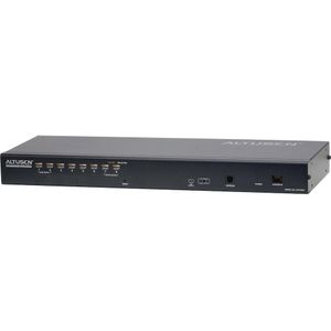 Aten KH1508AI: 8-poorts Cat- IP KVM schakelaar, KVM schakelaars, Zwart
